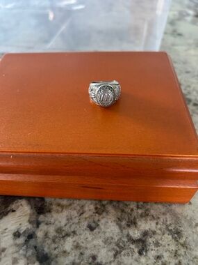 McDonald's Stainless Logo Signet Ring